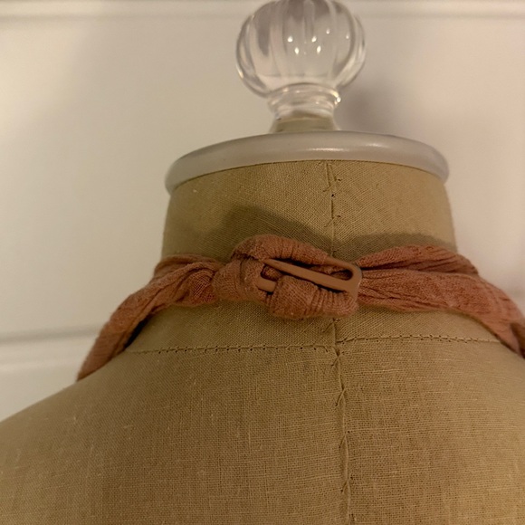 Free People Backless Halter Dress in Rust - Picture 5 of 6